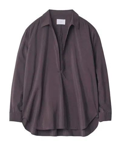 Ssstein Long-sleeved Shirt In Purple
