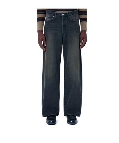 Ssstein Loose Denim Jeans In Blue