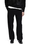 Ssstein Man Black Trousers In Black