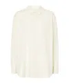 Ssstein Oversized Cotton Shirt In White