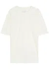 Ssstein Oversized Cotton T-shirt In White