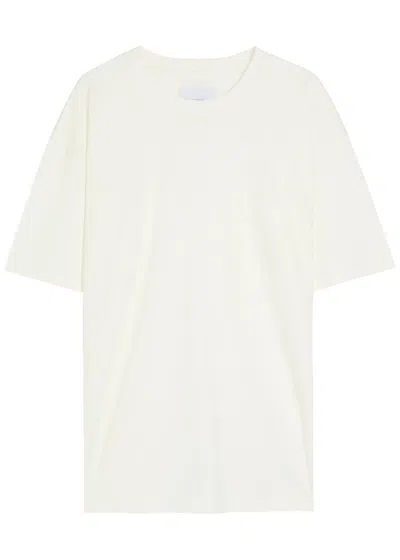 Ssstein Oversized Cotton T-shirt In White