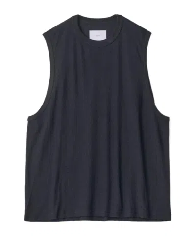 Ssstein Oversized Sleeveless Vest In Black