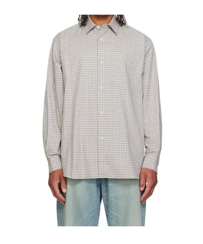 Ssstein Relaxed-fit Shirt With A Standard Collar In Multi