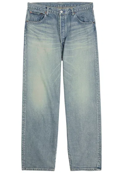 Ssstein Relaxed-leg Jeans In Indigo