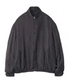 Ssstein Retro Zip-up Jacket In Black