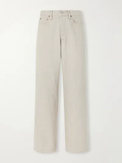 Ssstein Straight-leg Jeans In Neutral