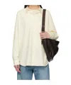 Ssstein Suvin Oversized Regular Collar Shirt In Yellow