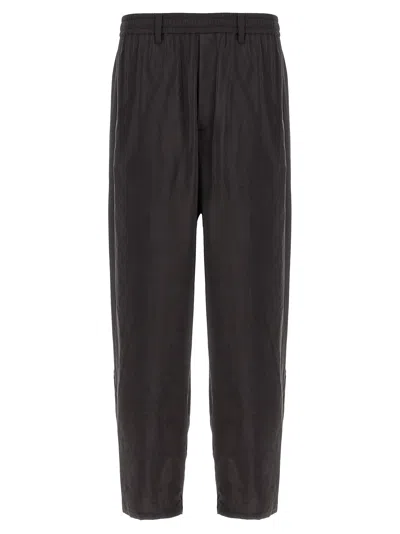 Ssstein Track Pants Brown In Black