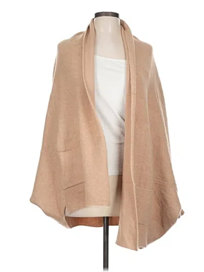 Pre-owned Ssys The Label Poncho In Brown