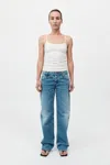 St Agni 90s Low Rise Jeans By Outland Denim In 90s Blue
