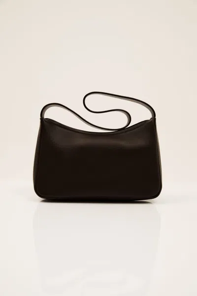 St Agni 90s Petit Shoulder Bag In Brown