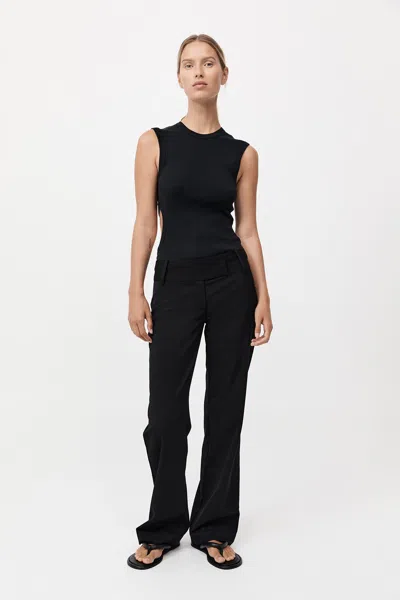 St Agni 90s Relaxed Pants In Black