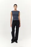 St Agni 90s Splice Panelled Pants In Black