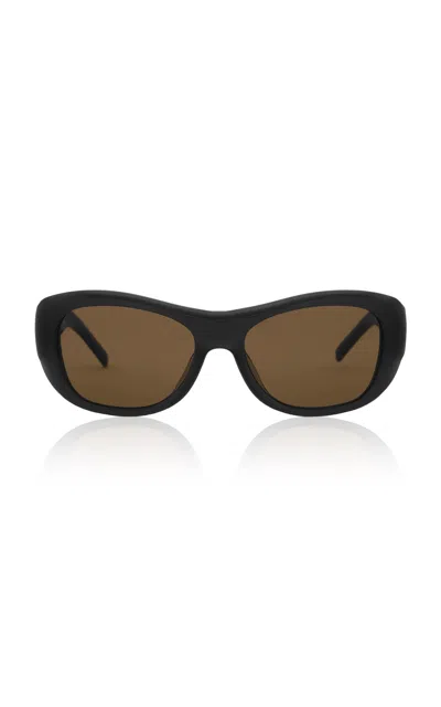 St Agni St. Agni 90s Square Sunglasses In Black