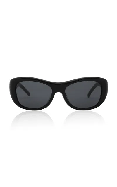 St Agni St. Agni 90s Square Sunglasses In Black