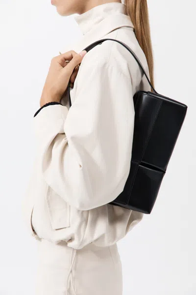 St Agni 90s Utility Shoulder Bag In Black