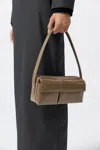 St Agni 90s Utility Shoulder Bag In Brown