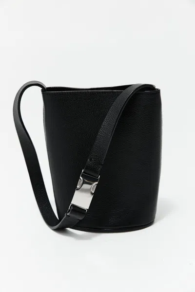 St Agni Adjustable Bucket Bag In Black