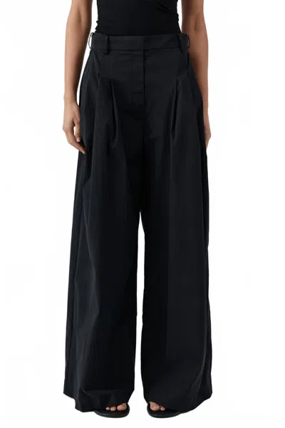 St Agni Adjustable Palazzo Pants In Black In Multi