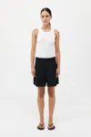 St Agni Adjustable Shorts In Black