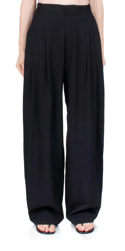 St Agni Adjustable Trousers In Black