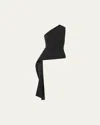 St Agni Asymmetric Origami Top