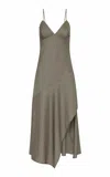 St Agni Asymmetric Slip Dress