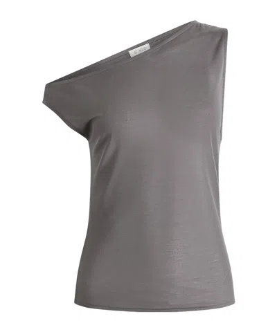 St Agni Asymmetrical Top In Brown
