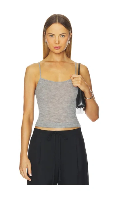 St Agni Baby Wool Cami In Gray