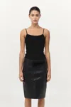 St Agni Baby Wool Cami In Black