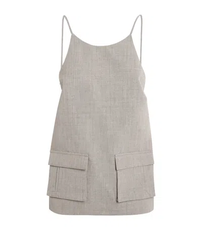 St Agni St. Agni Backless Utility Sleeveless Top In Multi