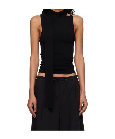 St Agni Backless Vest In Black