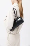 St Agni Baguette Bag In Black