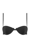 St Agni Balconette Bikini Top In Black