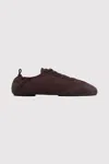 St Agni Ballet Sneaker In Brown