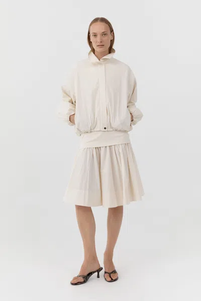 St Agni Balloon Jacket In Neutral