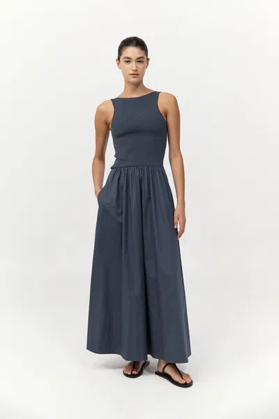 St Agni Bateau Cut Out Dress