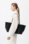 St Agni Bateau Tote In Black