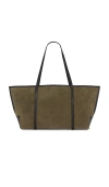 St Agni Bateau Tote In Green