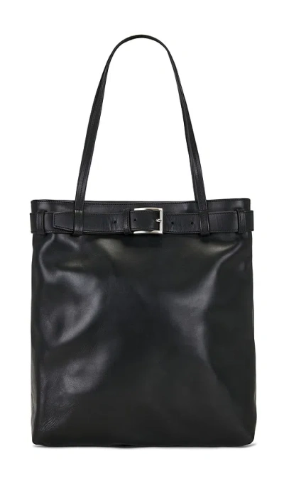 St Agni Belt Detail Tote In Black