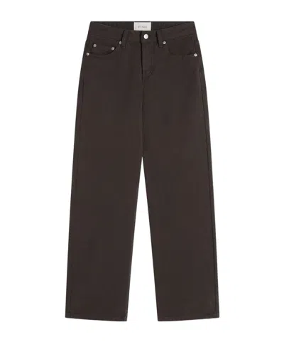 St Agni Belt Loop Jeans In Brown