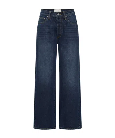 St Agni Belt Loop Jeans In Blue