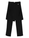 St Agni Belt-loops Trousers In Black