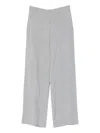 St Agni Belt-loops Trousers In Gray