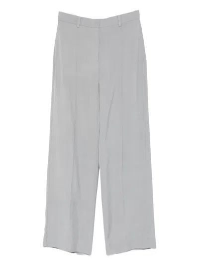 St Agni Belt-loops Trousers In Gray