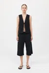 St Agni Bermuda Shorts In Black