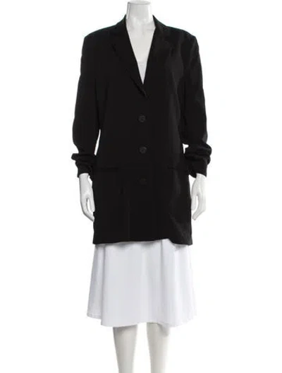 Pre-owned St Agni Blazer In Black