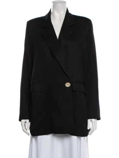 Pre-owned St Agni Blazer In Black