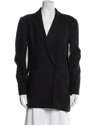 Pre-owned St Agni Blazer In Gray